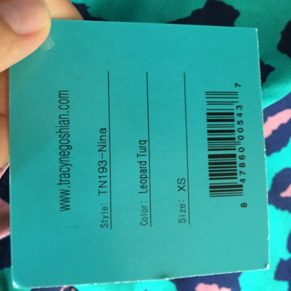 LAST💙Tracy Negoshian Long Sleeve Cheetah Blouse - Picture 3 of 3